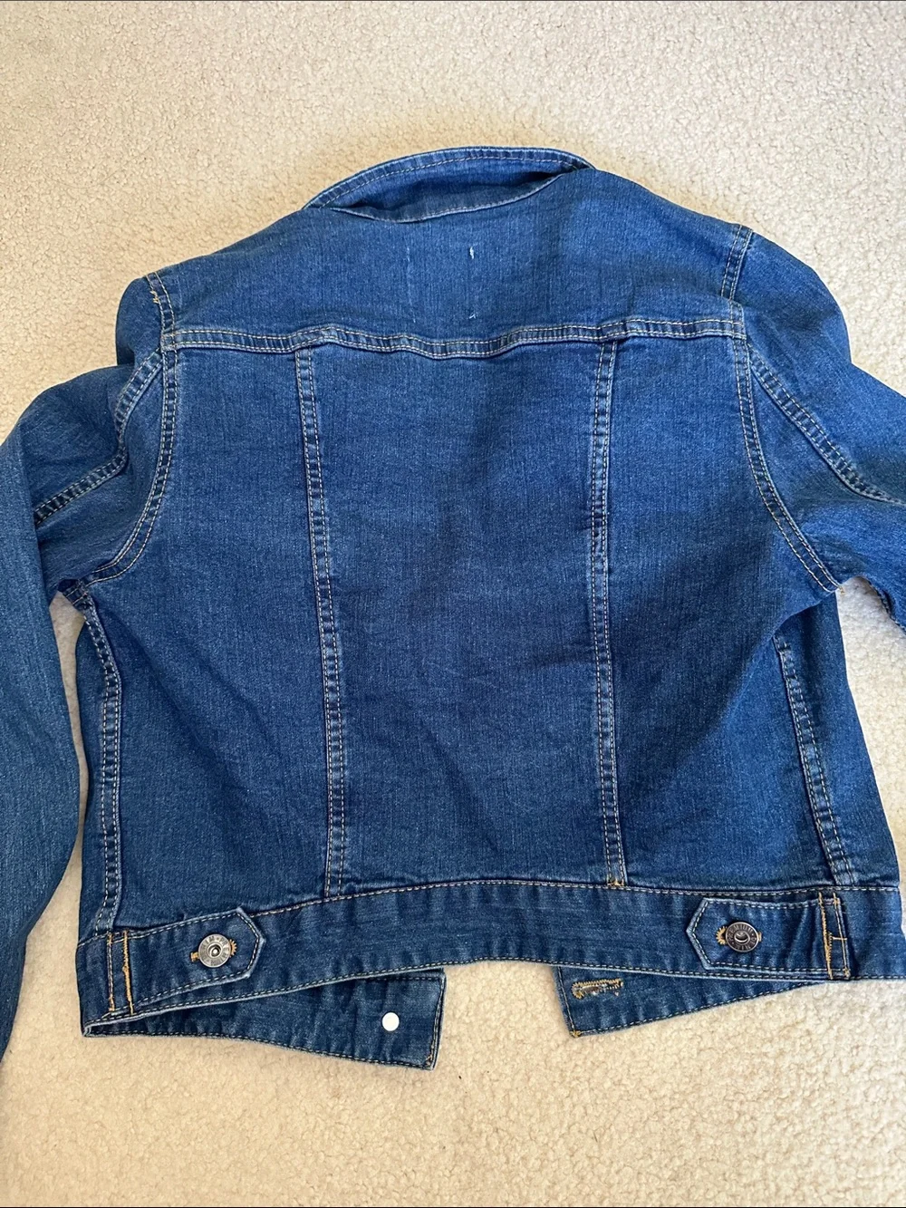 Love Tree Girls' Dark Blue Denim Jacket